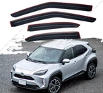 Smoked Window Visors Vent Sun Shade Rain Guards For Toyota Yaris Cross 2020-2022. Fixed Price $36.37.