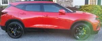 6 Piece Low Profile Rain Guards Vent Visors Tape-on For 2019-2025 Chevy Blazer. Fixed Price $114.95.