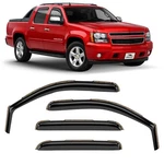 Sun Rain Visors Wind Guards For 2007-2013 Chevrolet (chevy) Avalanche. Fixed Price $59.99.
