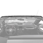 For Jeep Wrangler Jk 2018 Bestop Factory Style Black Windshield Header Assembly. Fixed Price $159.86.