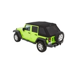 Bestop 54923-17 Black Trektop Glide Slantback Soft For 07-18 Wrangler Jk 4DR. Fixed Price $1944.68.