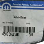 Genuine Mopar 2007-2013 Jeep Wrangler Sunrider Top Pivot Knuckle 68003652AB. Fixed Price $42.29.