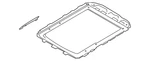 Genuine Ford Sunroof Frame FL3Z-16502C22-E. Fixed Price $1845.47.