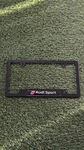 New Stainless Steel Audi Sport License Plate Frame. Fixed Price $25.00.