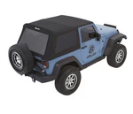 Bestop 54922-17 Trektop Glide Black Twill Soft For 07-18 Wrangler Jk 2DR. Fixed Price $1775.23.