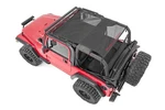 Rough Country Extended Mesh Bikini Top Black For 92-06 Wrangler Yj/tj 85106. Fixed Price $85.51.