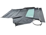 Fits: Ford Mustang 1983-90 Convertible Top & Glass Window Black Pinpoint Vinyl. Fixed Price $563.06.
