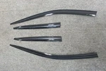 Smoked Window Visor Sun Rain Vent Guard K/160 Blk For Hyundai Elantra Gt 2018. Fixed Price $119.95.