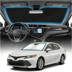 Custom For 2018-2022 Toyota Camry Windshield Sun Shade Heat Block Cover. Fixed Price $14.30.
