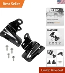 Soft Top Bow Bracket With Screws Compatible 2007-2012 Jeep Wrangler Jku .... Fixed Price $22.99.