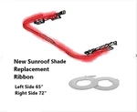 Toyota Camry Panoramic Sunshade Track Ribbons Fits 2018-2024. Fixed Price $78.26.