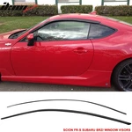 Fits 13-20 Frs/subaru Brz/toyota 86 Acrylic Window Visor Vent Rain Guard 2PC. Fixed Price $31.99.