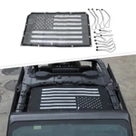 Mesh Top Cover Uv Protection Sunshade Net Roof For Jeep Wrangler Jl Jt 18+. Fixed Price $31.99.