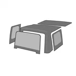 Rampage 99435 Soft Top For Fits 1988-1995 Jeep Wrangler Black Diamond. Fixed Price $477.83.