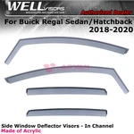 Wellvisors For Buick Regal Sedan Sportback 18-20 Window In-channel 4PCS. Fixed Price $94.99.