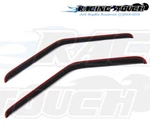Dark Smoke In-channel Window Visor Rain Guard 2PCS Ford F-350 1980-1996. Fixed Price $40.67.