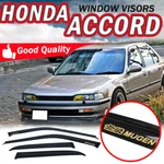 Fit 90-93 Honda Accord 4DR Window Visor Smoke 1.6MM Slim Rain Guard Deflectors. Fixed Price $42.49.