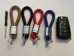 Holder Ford Shelby GT500 Class Leather Strap Keyfob Ring. Fixed Price $24.99.