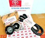 Lexus 10-23 GX460 08-21 LX570 Drive Belt & Tensioner Kit Genuine Oem Part. Fixed Price $156.74.