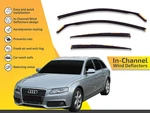 Wind Deflectors Channel For Audi A4 B8 2009-2016 5D Wagon Visors Rain Guard. Fixed Price $118.10.