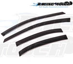 Dark Smoke Outside Mount Window Visor Rain Guard 4PC Ford Escort Sedan 1997-2000. Fixed Price $53.40.