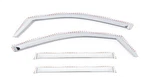 Putco 480242 Element Chrome Window Visor Channel. Fixed Price $262.99.
