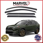 Out-channel Window Sun Vent Visor Rain Guard Deflector For Toyota RAV4 2019-2024. Fixed Price $28.90.