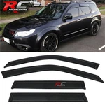 Fits 09-13 Subaru Forester Acrylic Window Visor Vent Rain Guard 4PCS Deflector. Fixed Price $27.85.