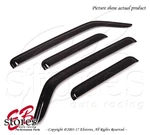 For Honda Element 2003-2011 Outside-mounted Deep Black Jdm Window Visors 4PCS. Fixed Price $55.64.