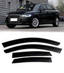 Wind Deflectors Channel For Audi A6 C7 2011-2018 Sedan Sun Visors Rain Guard. Fixed Price $70.00.
