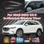 In-channel Vent Window Visors Sun Guard Shade Deflector For 2016-2023 Mazda CX-9. Fixed Price $56.99.