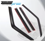 Dark Smoke Rain Visor Deflector 4PCS Out-channel For Suzuki Sidekick 1989-1998. Fixed Price $69.03.