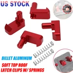 For Geo Tracker / Suzuki Sidekick Soft Top Roof Latch Clips + Springs Aluminum. Fixed Price $14.49.