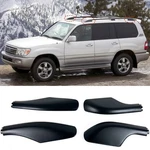 Roof Rack End Cap Cover Trim Set 4 For 1998-2006 Land Cruiser /lexus LX570. Fixed Price $49.00.