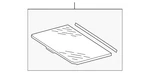 Genuine Audi Front Glass 80A-877-055-C. Fixed Price $856.91.