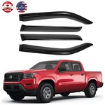 4X For Nissan Frontier Crew Cab 2022-2024 Window Visors Rain Guards Deflector. Fixed Price $26.99.