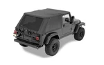Bestop 52821-35 Replace-a-top Trektop Hardware Black Fabric Soft For Jeep Tj. Fixed Price $408.54.