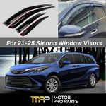For Toyota Sienna 21-25 Tinted Window Visor Rain Sun Guard Vent Deflectors. Fixed Price $29.99.