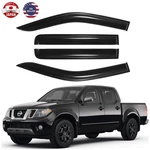 4X For Nissan Frontier 2005-2021 Crew Cab Window Visors Rain Guards Deflector Us. Fixed Price $27.45.