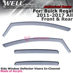 Wellvisors For Buick Regal 2011-2017 Window In-channel Deflectors 4PCS. Fixed Price $94.99.