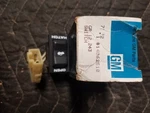 Corvette Rear Glass Release Switch 1984-85 Nos Gm# 14062518. Fixed Price $179.00.