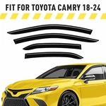 Rain Guards Vent Visors Shade For 2018-2024 Toyota Camry Sedan. Fixed Price $47.24.