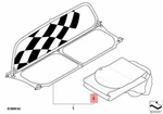 Genuine Bmw 54-34-7-269-435 Pocket For Wind Deflector. Fixed Price $93.90.
