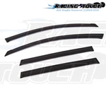 Dark Smoke Outside Mount Window Visor Rain Guard 4PCS Porsche Cayenne 2003-2010. Fixed Price $33.54.