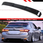 For 2018-2024 8TH Toyota Camry Black Rear Window Windshield Visor Roof Spoiler. Fixed Price $49.99.
