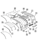 Genuine Mopar Folding Top Drive Cable Right 68140792AA. Fixed Price $101.40.