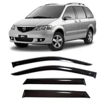 Tape-on Window Visors Rain Guards Fit Mazda Mpv (lw) 1999-2006 Deflectors. Fixed Price $139.00.