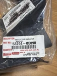 Genuine Toyota 53294-0E090 Radiator Deflector Left Highlander 14-17. Fixed Price $74.80.