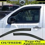 For 2005-2021 Nissan Frontier 2PC Smoke Door Vent Visors Rain Guards. Fixed Price $29.01.