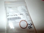 Bmw Motor Cycle Oem Part 07119963308 (gasket Ring). Fixed Price $7.95.